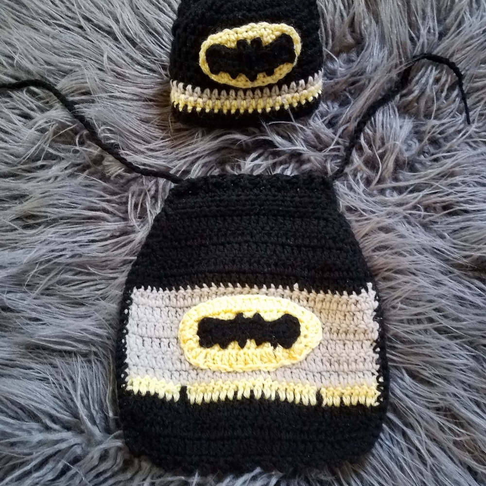Batman knitted - Picture 4 of 4